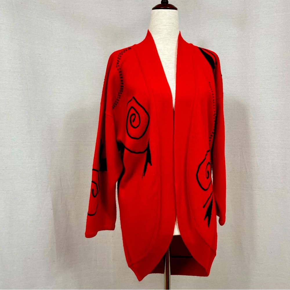 SHIRIN Vintage 100% Cashmere Cardigan Sweater
